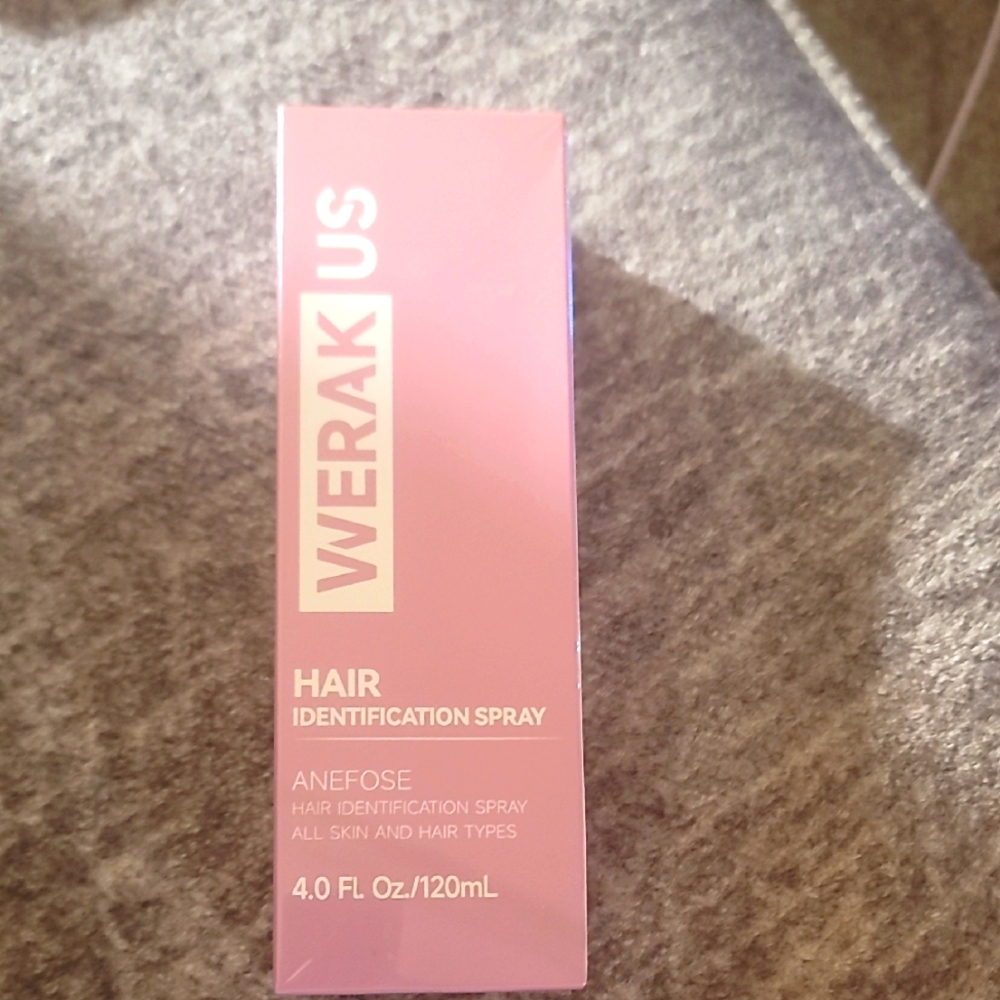 Pink Hair Identification Spray